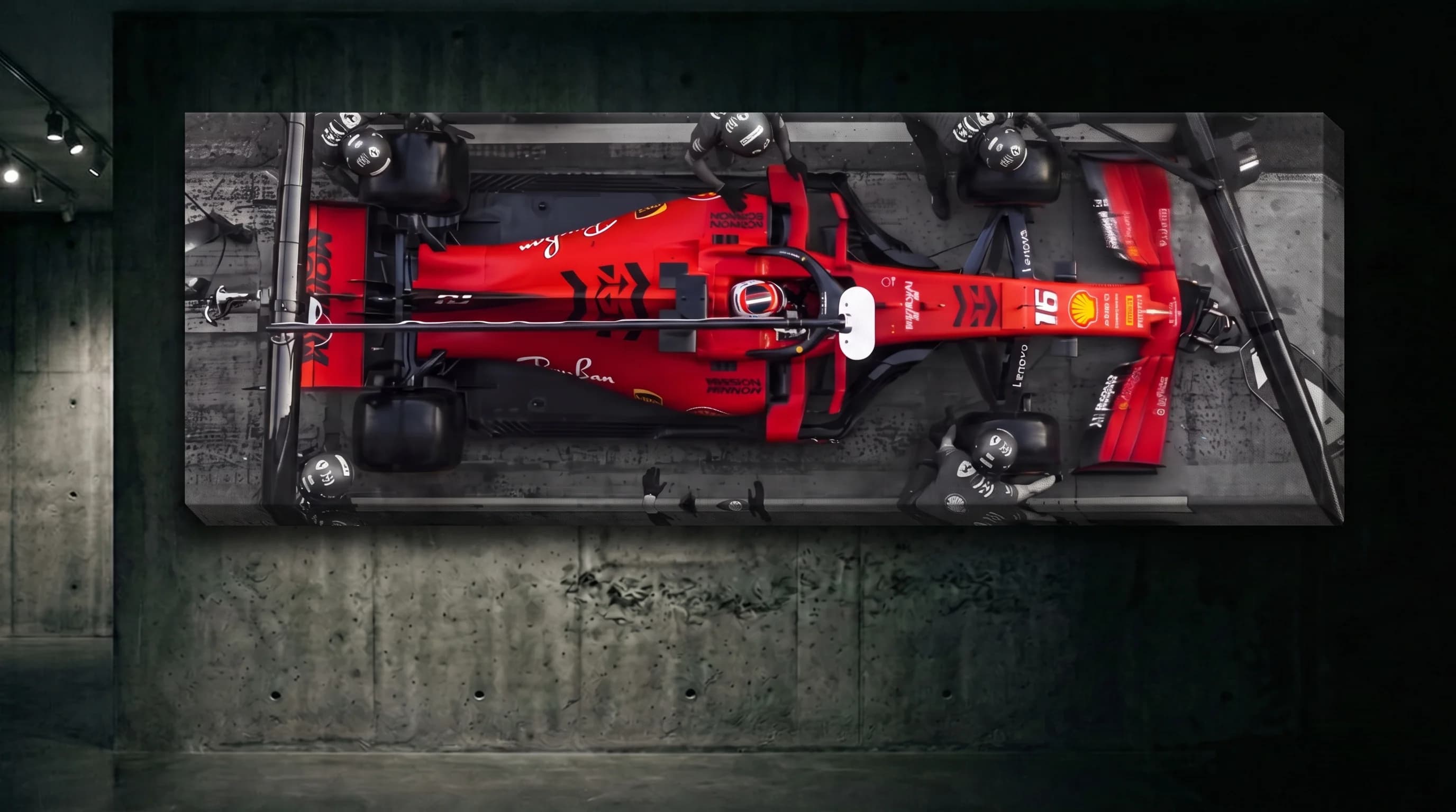 Ferrari F1 Pit Stop 2.1Meter Wide