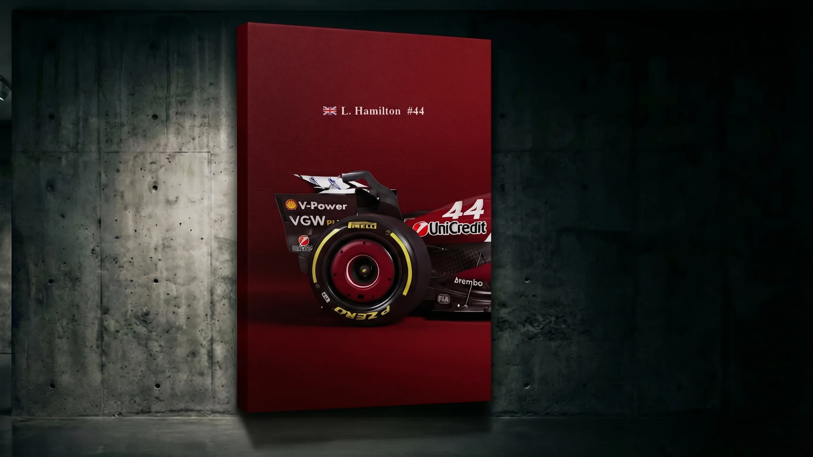 Lewis Hamilton Ferrari Edition